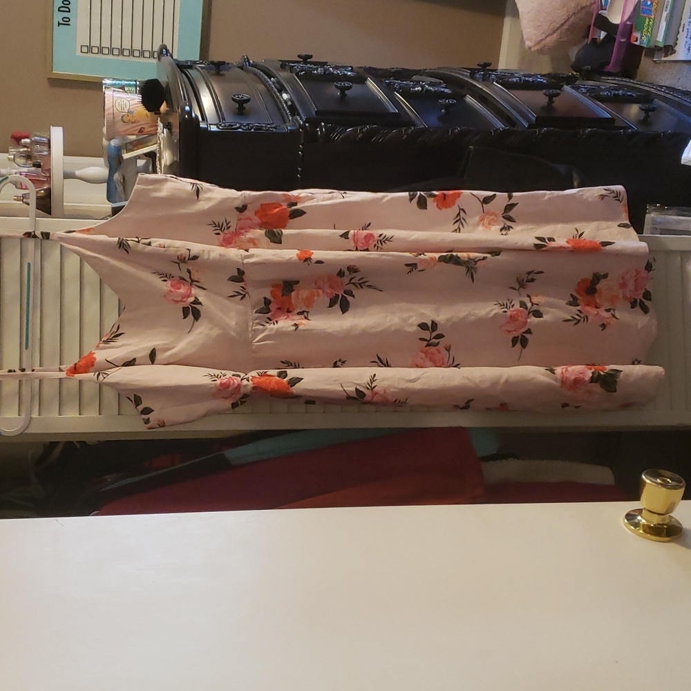 Old Navy Rose Dress XXL